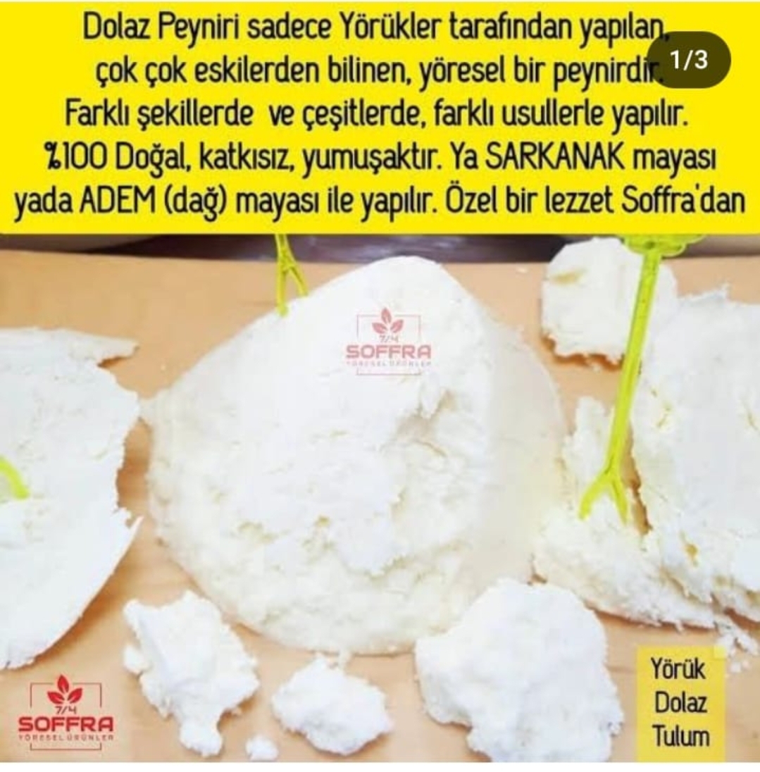 Dolaz Tulum Yörük Peyniri 2kg Bidon